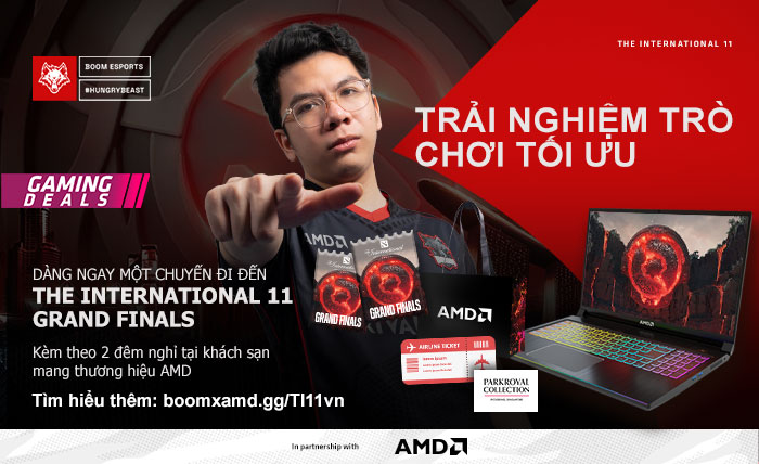 BOOM x AMD TI Giveaway