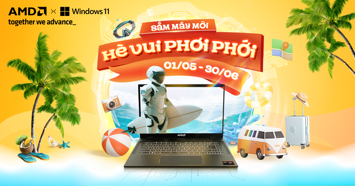 SẮM MÁY MỚI - HÈ VUI PHƠI PHỚI