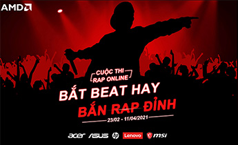 CUỘC THI RAP ONLINE: BẮT BEAT HAY, BẮN RAP ĐỈNH